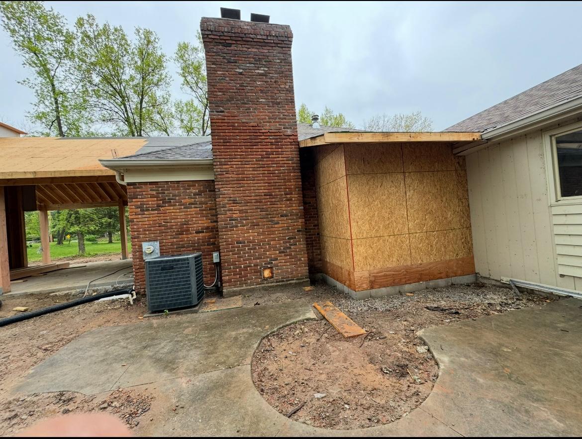 Chimney rebuild completed