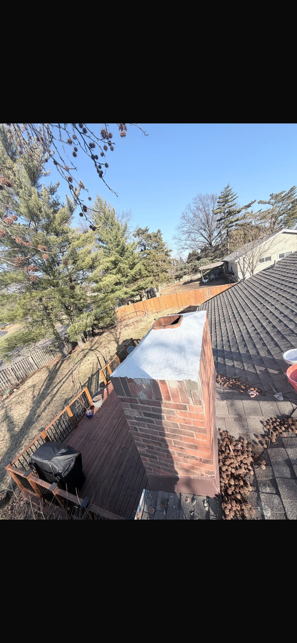 Crown restoration completed — new chase cover installed