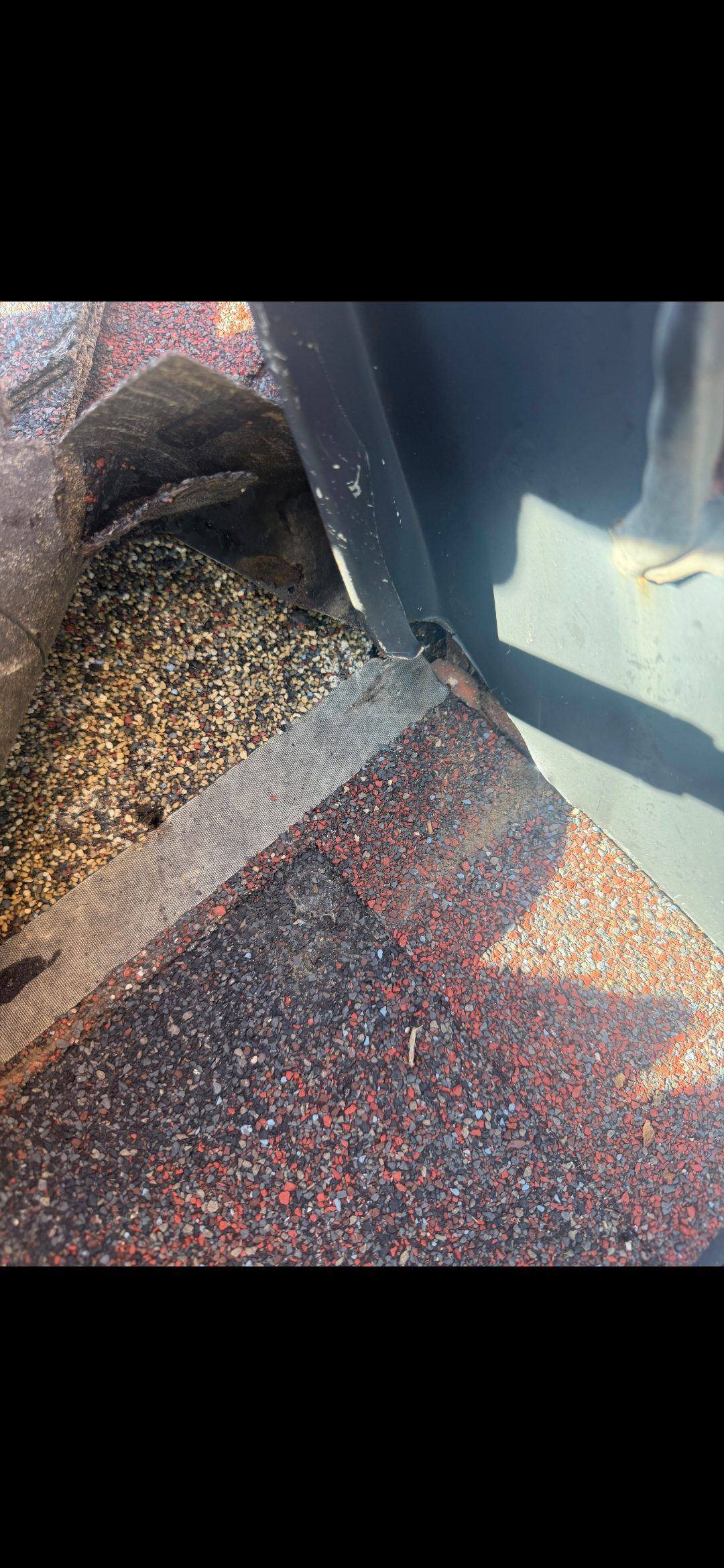 Chimney leak diagnosis in Wentzville MO, flue tile flush with crown