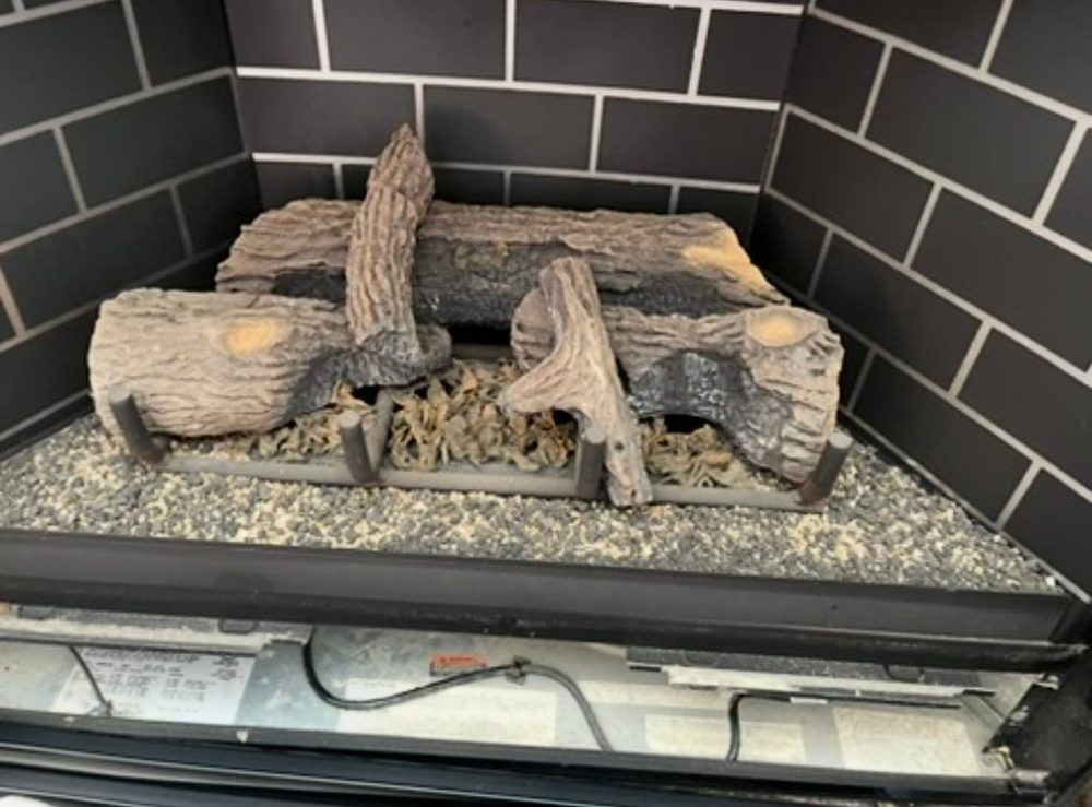 Gas fireplace serviced and inspected in Wentzville home