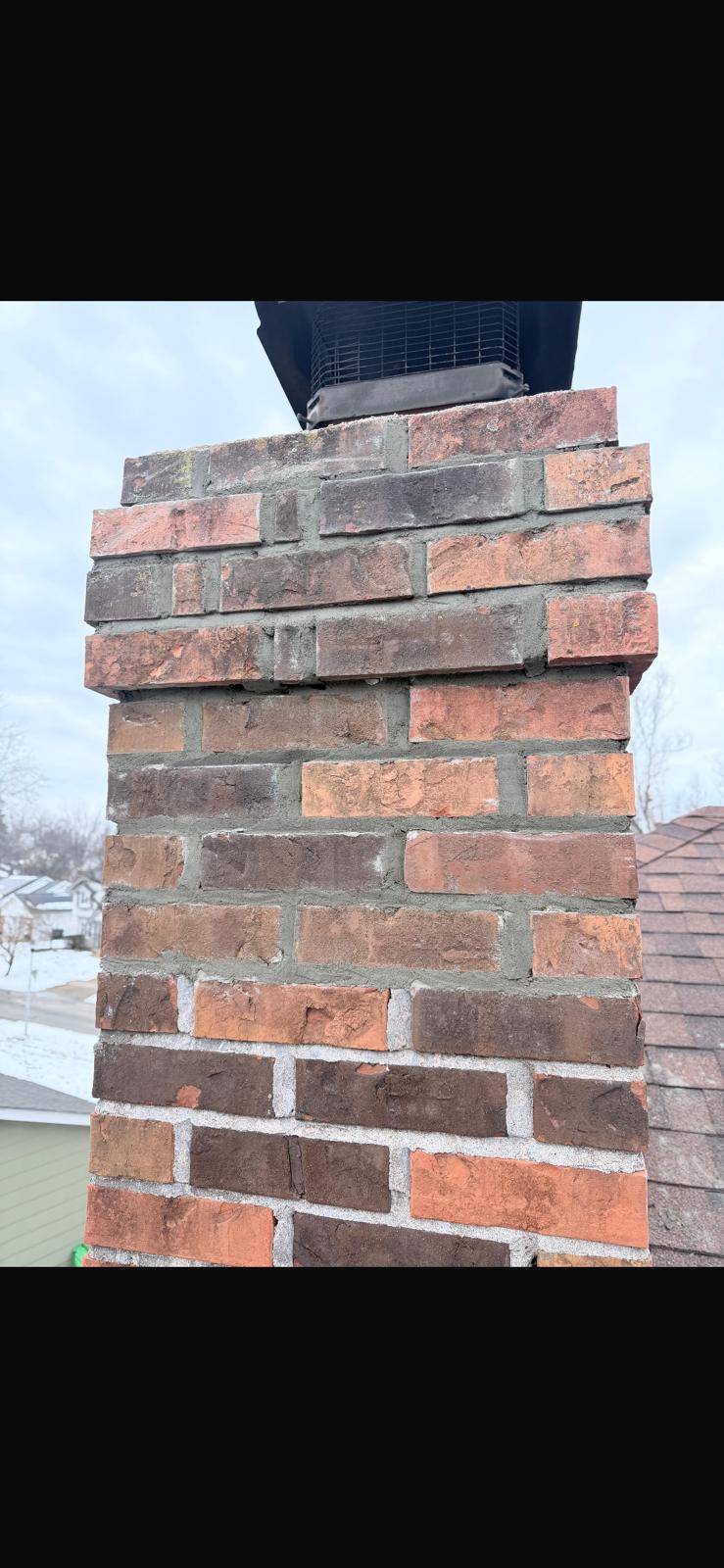 Chimney masonry repair tuckpointing St. Louis